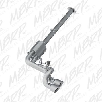 MBRP 09-14 Ford F150 Pre-Axle 4.5in OD Tips Dual Outlet 3in, Ophalen of Verzenden