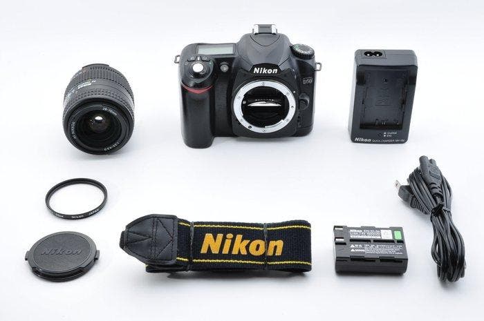 Nikon D50  AF Nikkor 3.5-4.5/28-70mm D [#1491] Digitale, Audio, Tv en Foto, Fotocamera's Digitaal