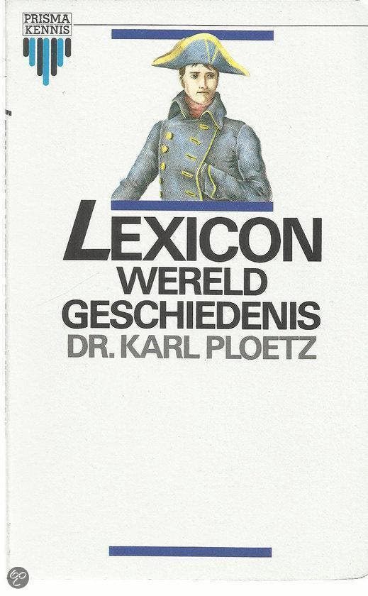 Lexicon Wereldgeschiedenis - Ploetz, Livres, Histoire mondiale, Envoi