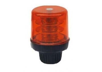 ORANJE zwaailicht SQUARE - 18x3W LED - R10 / R65 - E, Verzenden, Nieuw, Kabel of Snoer