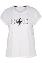 Shirt Zizzi tekst opdruk voor maat m, Kleding | Dames, T-shirts, Verzenden, Nieuw
