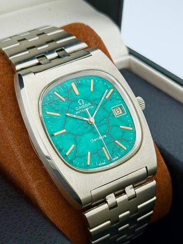 Omega - Zonder minimumprijs - Automatic Geneve “Turquoise, Nieuw
