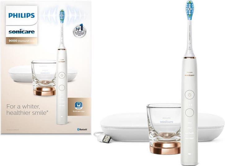 Philips Sonicare DiamondClean 9000 HX9911/94 - Wit en Ros..., Bijoux, Sacs & Beauté, Beauté | Parfums, Envoi
