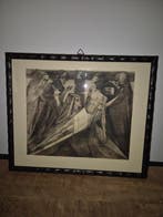Jan Toorop (1858-1928) - De afneming van het kruis, Antiek en Kunst
