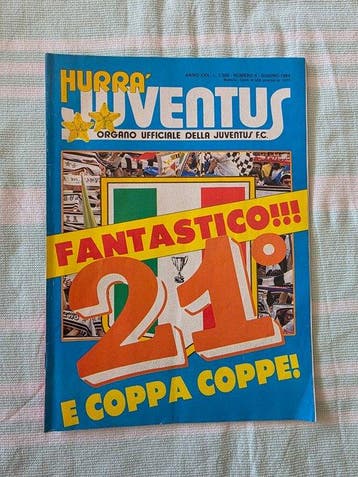 Juventus F.C. - Coppa delle Coppe - Michel Platini - 1984 -