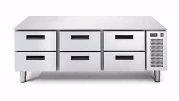 Afinox vrieswerkbank Linear Snack703BT/S 2C | Zonder, Verzenden