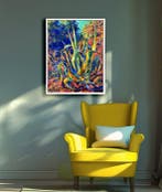 Vitaly Leshukov - Mediterranean Agave En Atardecer-No