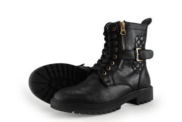 Milo &amp; Mila Boots in maat 36 Zwart, Verzenden, Zwart, Overige typen, Zo goed als nieuw