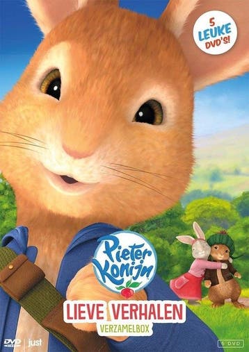 Pieter Konijn Lieve verhalen (5dvd box) op DVD, Verzenden