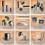 Dubbelwandig rookkanaal Profiline V3 TOPKWALITEIT, Huis en Inrichting, Verzenden, Nieuw