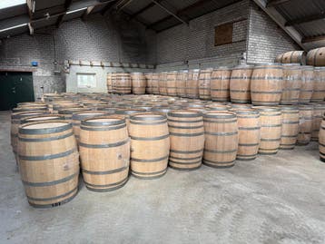 20 stuks wijnvaten 225L - groothandel - gezandstraald, Tuin en Terras, 150 liter of meer, Nieuw, Hout