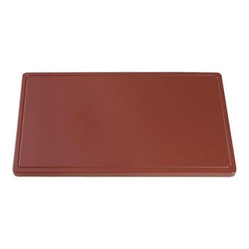 Snijplank | HDPE | Bruin | HACCP | Sapgeul |, Verzenden