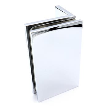 Glasklem Porto Premium glas/wand 90° - Chroom, Verzenden, Nieuw