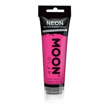 Moon Glow Neon UV Face Paint with Sponge Applicator Intense, Verzenden