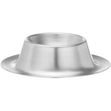 Eierdopjes | RVS | Vaste Schotel | 6 Stuks | Ø85x15(h)mm, Verzenden