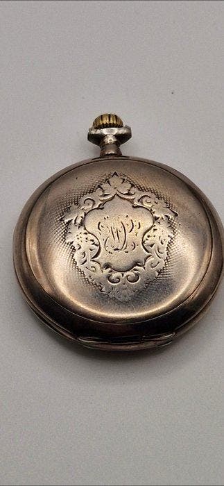 victoria - Montre de poche / a gousset argent - 1850-1900, Bijoux, Sacs & Beauté