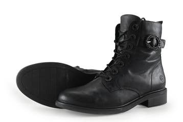 Remonte Veterboots in maat 39 Zwart, Verzenden, Overige typen