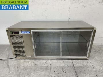 Vitrine réfrigérée en acier inoxydable Afinox Confiseur 120, Verzenden