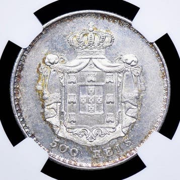 Portugal. D. Maria II (1834-1853). 500 Reis 1846 - NGC - MS