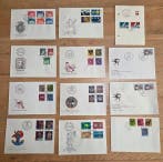 Suisse 1965/1982 - Lettres de Suisse, Gestempeld