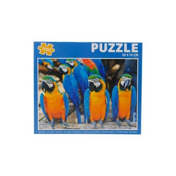 Parrots - Papegaaien Puzzel 1000 Stukjes, Hobby & Loisirs créatifs, Sport cérébral & Puzzles, Verzenden