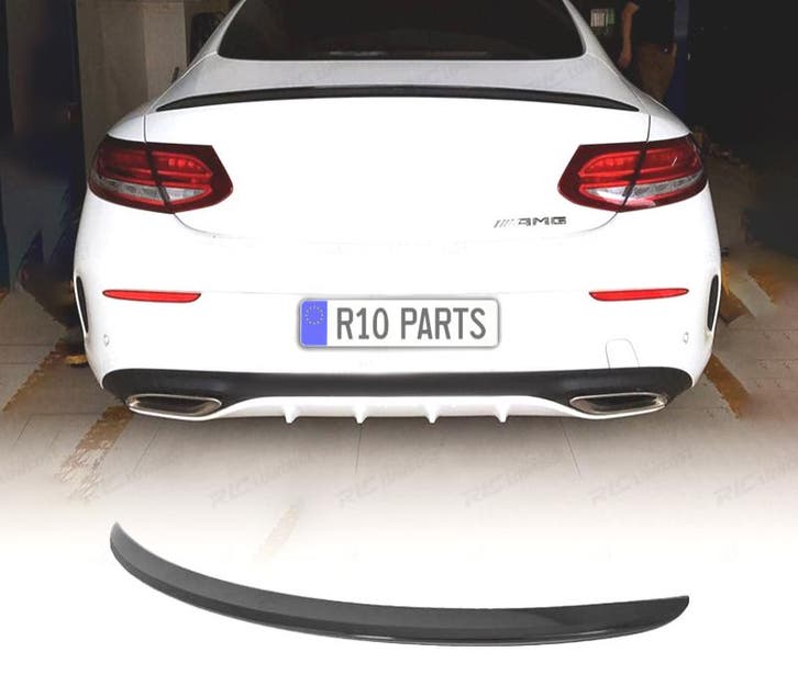 AILERON BECQUET LAME COFFRE MERCEDES CLASSE C COUPÉ W205 14-, Autos : Pièces & Accessoires, Carrosserie & Tôlerie, Envoi