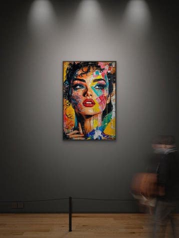 PLM-Art - Wall Picture Woman