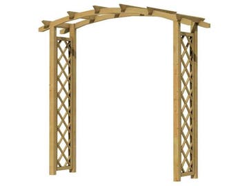 Veiling - Woodvision Grenen rozenboog - 285x230x45cm, Nieuw