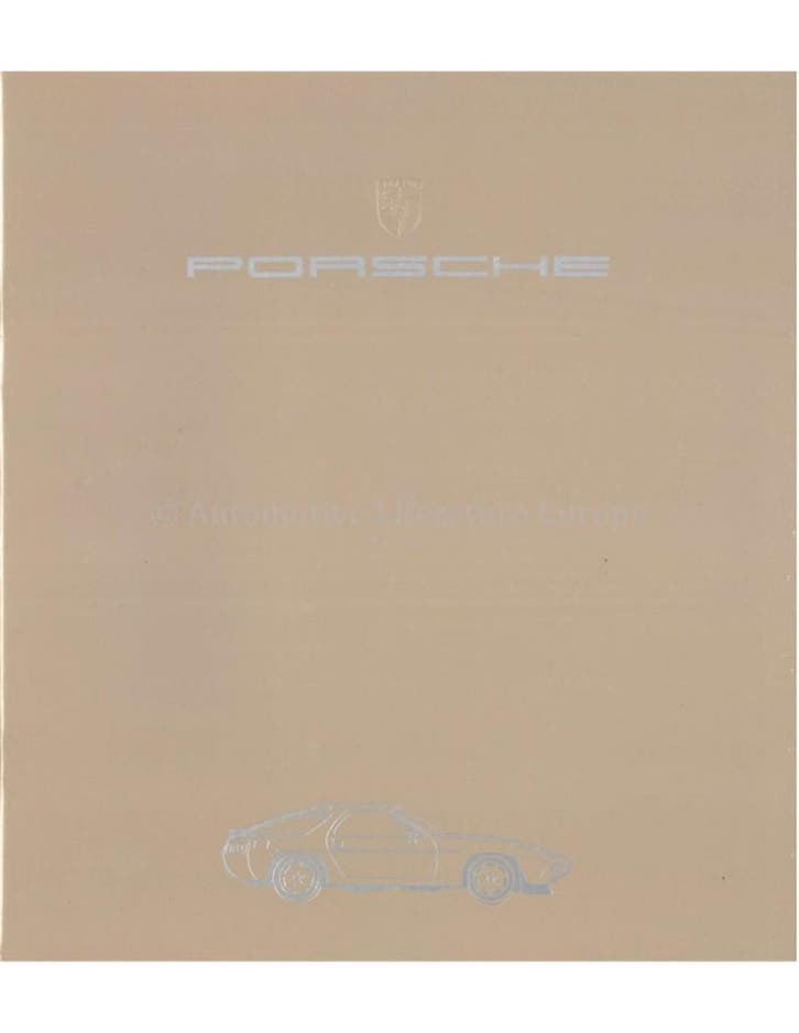 1984 PORSCHE 928 / 928 S BROCHURE FRANS, Livres, Autos | Brochures & Magazines