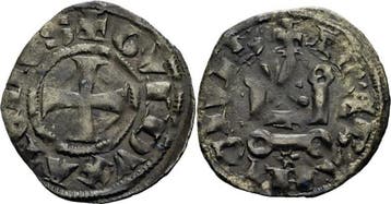 Denar 1294-1308 Kreuzfahrer Athen Guy Ii de la Roche Deni..., Verzenden