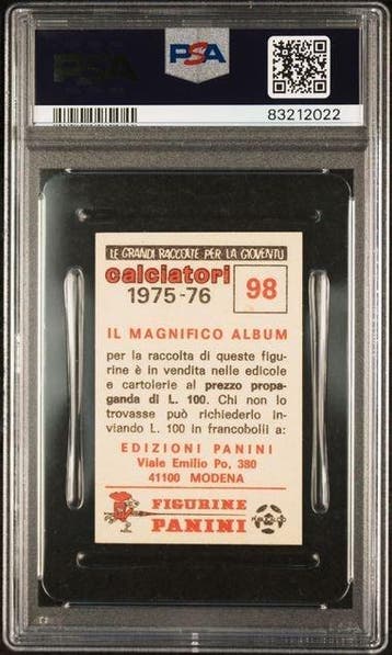 Panini 1975-76 Panini Calciatori #98 Paolo Rossi - PSA 6 - 1, Nieuw