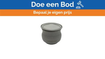 Bieden: Pershing Richard Ginori White Ceramic Sugar Contain, Huis en Inrichting, Ophalen of Verzenden, Nieuw