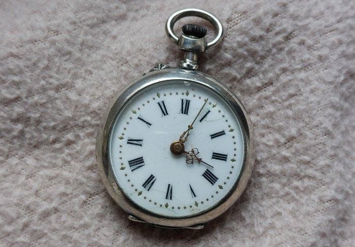 Antique Silver - Pocket Watch - 1900-1949, Bijoux, Sacs & Beauté, Montres | Hommes