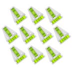 Set van 10 kruiswaterpassen met schroefgaten (wit/lichtgrij, Verzenden, Nieuw