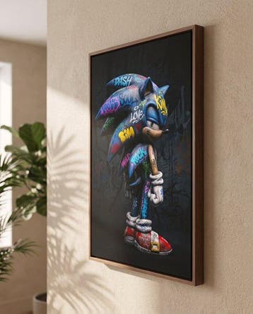 MEDSAN - Graffiti Sonic () - UNIQUE WORK