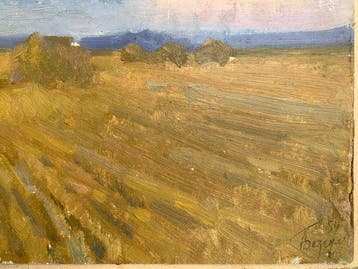 German Alexandrovich Bezukladnikov (1928–2009) - Paesaggio, Antiek en Kunst, Kunst | Schilderijen | Modern