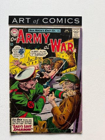 Our Army At War #138, #156, #157, #158, #226, #229, #254,