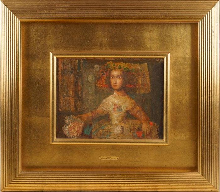 Mersad Berber (1940-2012) - Infanta, Antiek en Kunst, Kunst | Schilderijen | Klassiek