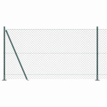 vidaXL gaashek met betonnen voetstuk 10 x 1,2 m PVC-Coated, Verzenden, Nieuw