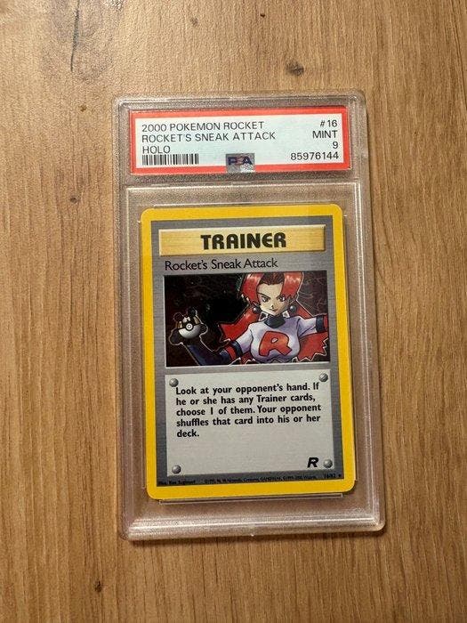 Pokémon - 1 Graded card - 2000 Pokémon Rocket - Rockets, Hobby & Loisirs créatifs, Jeux de cartes à collectionner | Pokémon