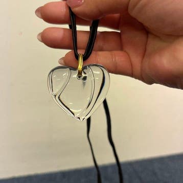 Baccarat - Hartvormige hanger ketting - Hanger