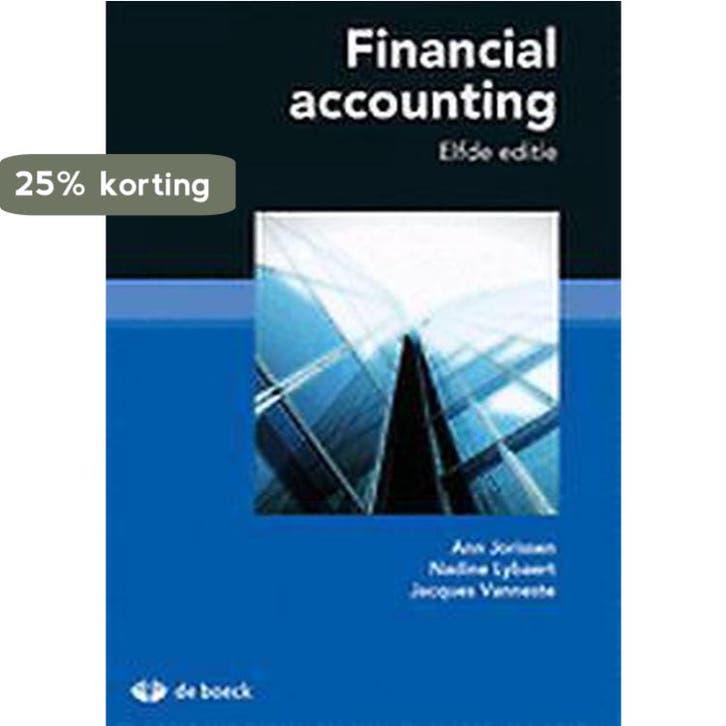 Financial accounting 9789045557540 Nadine Lybaert, Boeken, Schoolboeken, Gelezen, Verzenden