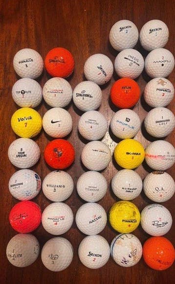 golfballen, Nieuw