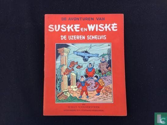 Suske en Wiske - De IJzeren Schelvis - 1955, Boeken, Stripverhalen, Gelezen, Eén stripboek, Verzenden