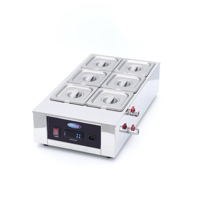 Chocoladesmelter | 1/6 GN | 6 GN Bakken | 30–100°C | 1.5kW, Zakelijke goederen, Horeca | Keukenapparatuur, Nieuw in verpakking