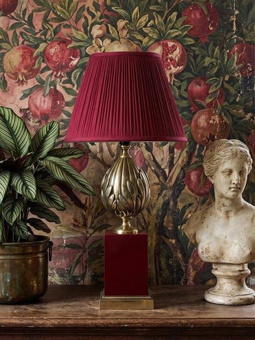 Le Dauphin - Lampe de table - Vérone - Laiton