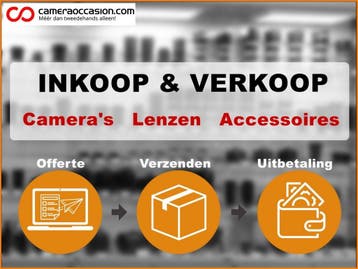 In- en verkoop fotoapparatuur: Canon Nikon Sony Leica etc., Zo goed als nieuw