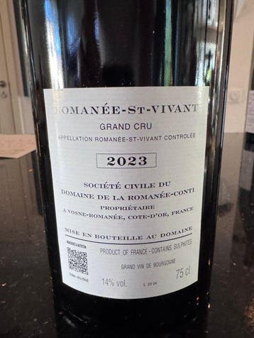 2023 Domaine de la Romanée-Conti - Romanée-Saint-Vivant, Nieuw