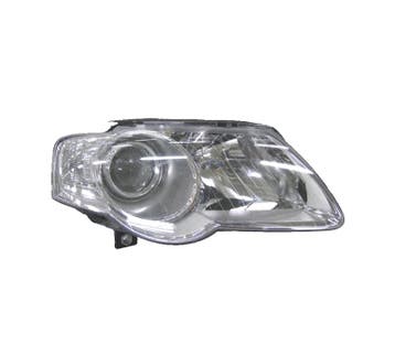Phare Droit Pour Volkswagen Vw Passat 05-10 Fond Chromé, Verzenden