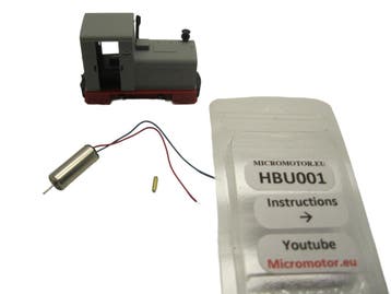 micromotor HBU001 motor ombouwset voor Busch veldbaan, Verzenden, Overige typen